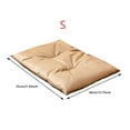 thumbnail image 4 of Dog Cat Beds Orthopedic Leather Dog Bed Water Proof Coffee Outdoor Dog Bed Raised Dogs Bed Dog Cot Beds Small Medium Size Dogs Outside Pet Beds Gifts For Pets L, 4 of 7
