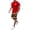 D173/Red, variant on Afdoent Men's 2 Piece Short Set Mens Hawaiian Crew Neck Short Sleeve T Shirt And Printed Shorts Two Piece Set Vacation Beach Casual