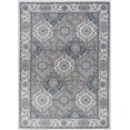 thumbnail image 3 of Madison Traditional 7.6' x 10' Cream and Gray Polypropylene Indoor Area Rug, 3 of 9