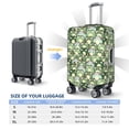thumbnail image 6 of Balery Luggage Cover Cute Frog Print Suitcase Covers for Luggage Elastic Washable Suitcase Protector Fits 18-32 Inch Luggage-Small, 6 of 9