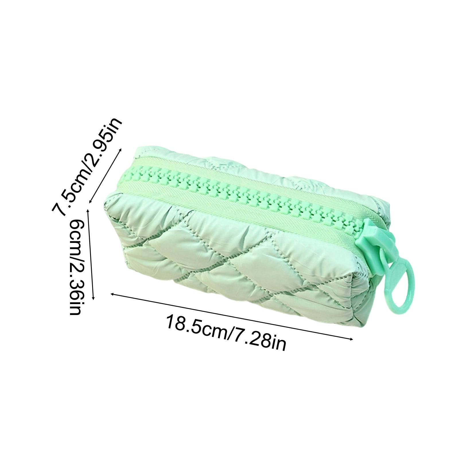 Fufafayo Pencil Case Large Capacity, Teen Stationery Storage Bag, Soft Zipper Cosmetic Organizer for Study Office Travel