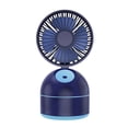 thumbnail image 4 of Mist Fan Adjustable Portable 200ML Travel Mister Humidifier Moisturizing Brushless Indoor Cooling Sleeping Work Misting Cooler Diffuser Blue, 4 of 9