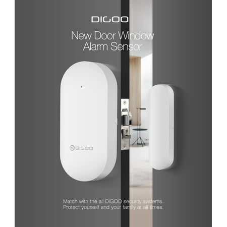 Window Alarm 1 Pack Mini Wireless Window Door Entry Alarm Burglar