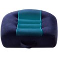 thumbnail image 4 of Cojín elevador automático Cojín para asiento de automóvil Cojín corrector de asiento Cojín de malla transpirable portátil Perfecto para la oficina del automóvil Se usa durante todo el año, azul marino Rojo Verde, 4 of 5