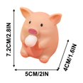 thumbnail image 3 of SPOORYYO Crush Pigs Shaped Toys - Washable Soft PVC Decorative Ornaments for Home, School, and Office Stress Relief, 3 of 4