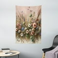 thumbnail image 3 of Ambesonne Floral Eucalyptus Tapestry Wall Hanging, Boho Wild Garden, 40"x60", Rose and Olive Green, 3 of 3
