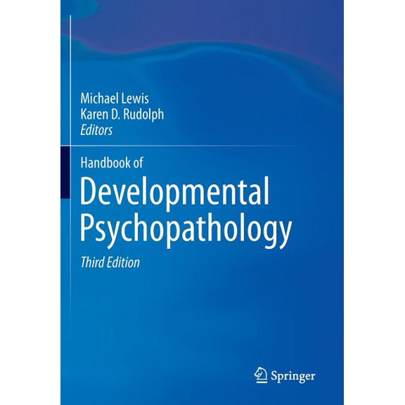 Handbook of Developmental Psychopathology, (Paperback)