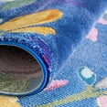 thumbnail image 5 of Rugs.com Blossom Collection Rug – 8' x 10' Blue Medium Rug Perfect For Living Rooms, Large Dining Rooms, Open Floorplans, 5 of 8