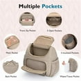 thumbnail image 2 of Mommy Diaper Tote Bag ，Large Capacity with Changing Pad & Pacifier Case, 2 of 7