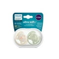 thumbnail image 4 of Philips Avent Ultra Soft Pacifier 0-6 Months, Toucan / Green Leaves, 2 pack SCF091/07, 4 of 9