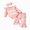 H233-Pink, variant on masbird Baby Girl Fall Clothes Rib Knit Ruffle Romper Bell Bottoms Flare Pants Set 3Pcs Infant Cowgirl Outfit,Pink,6-9 M