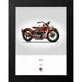 thumbnail image 2 of Rogan, Mark 12x14 Black Modern Framed Museum Art Print Titled - Indian 402 1930, 2 of 5