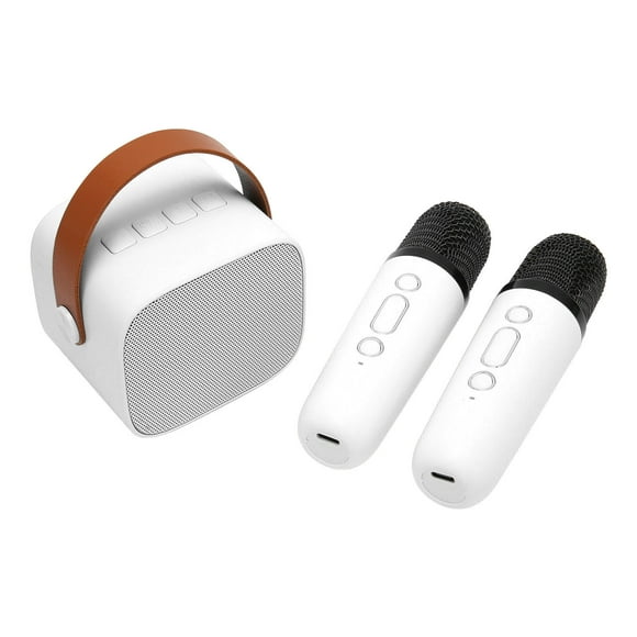 Portable wifiKaraoke Machine with 2 Microphones, Superior Sound for Home Party KTV, Multifunction Stereo Speaker