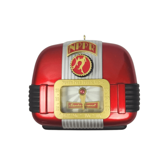 2019 North Pole Public Radio (Music) Hallmark Keepsake Christmas Tree Ornaments QGO2177