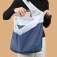 thumbnail image 4 of Bolsa de Compras Plegable Impermeable de Gran Capacidad Estilo JaponéS EcolóGico Impermeable para Bolsas de Compras de Viaje Azul, 4 of 8