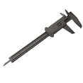 thumbnail image 3 of Bgsha 0-150mm Vernier Calipers Double Rule Scale Plastic Depth Height Measure Tool, 3 of 10