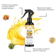 GWAAMB Beeswax Spray, Natural Micro-Molecularized Beeswax Spray for Kitchen and Furniture, Wood Cleaner and Polish, 1 Count