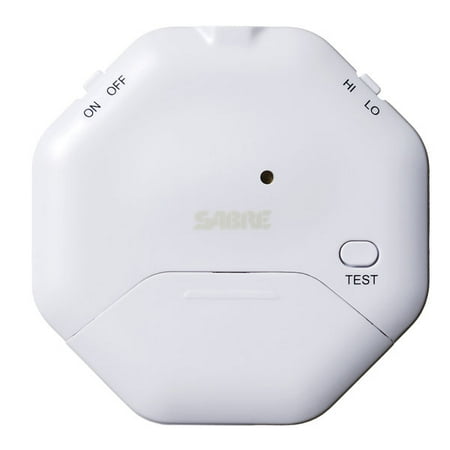 Ge Glass Break Sensor - SABRE Wireless Window Glass Break & Vibration Detector Alarm with Security Warning Decal - DIY EASY Installation