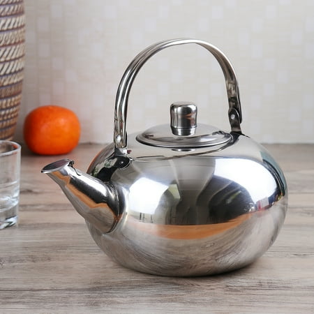 Meigar Tea Pot Stainless Steel Teapot with Lid Tea Kettle for Home Teapot with Tea