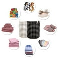 thumbnail image 5 of Laundry Hamper With Handle Collapsible Storage Basket Laundry Basket 41.8l For Bedroom Bathroom Washing Clothes & Toy Storage Organizer Easy Storage 2PACK, 5 of 6