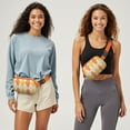 thumbnail image 3 of Colorful Checkered Belt Bag – Plaid-Inspired Fanny Pack with Vibrant Retro Checkerboard Style, 3 of 4