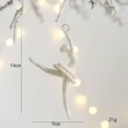 thumbnail image 2 of Christmas Hanging Angel Doll Pendant Glitter Bell Angel Ornaments Party Decor, 2 of 5