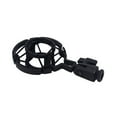 thumbnail image 2 of 3pcs Universal Plastic Condenser Microphone Mic Mount Holder Studio Recording Bracket For Large Diaphram Mic Clip SA19 Black, 2 of 6