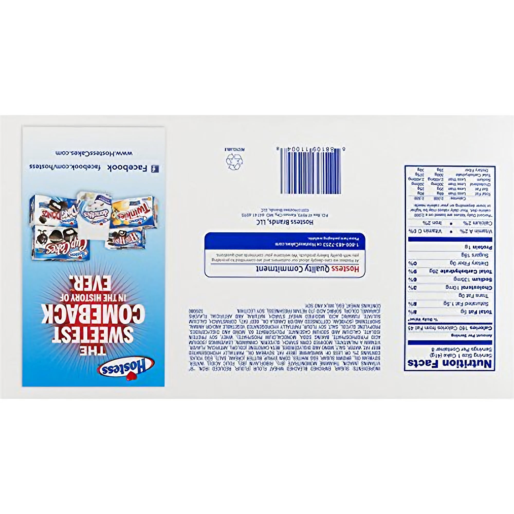 Hostess Coffee Cakes, Cinnamon Streusel, 8 Ct Box (Pack of 3)