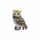 thumbnail image 1 of Estatua de búho de resina para decoración de jardín, figura realista de animal, 1 of 1