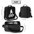 thumbnail image 2 of Soccer Player #7 Lunch Bag Cristiano Ronaldo Cooler Bag For School/Work/Party/Travel/Picnic Football Fans Lunch Box-Style 1, 2 of 8