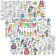thumbnail image 1 of Coloring Canvas for Children - Paper, Art Supplies, Creative Fun, 1 of 5