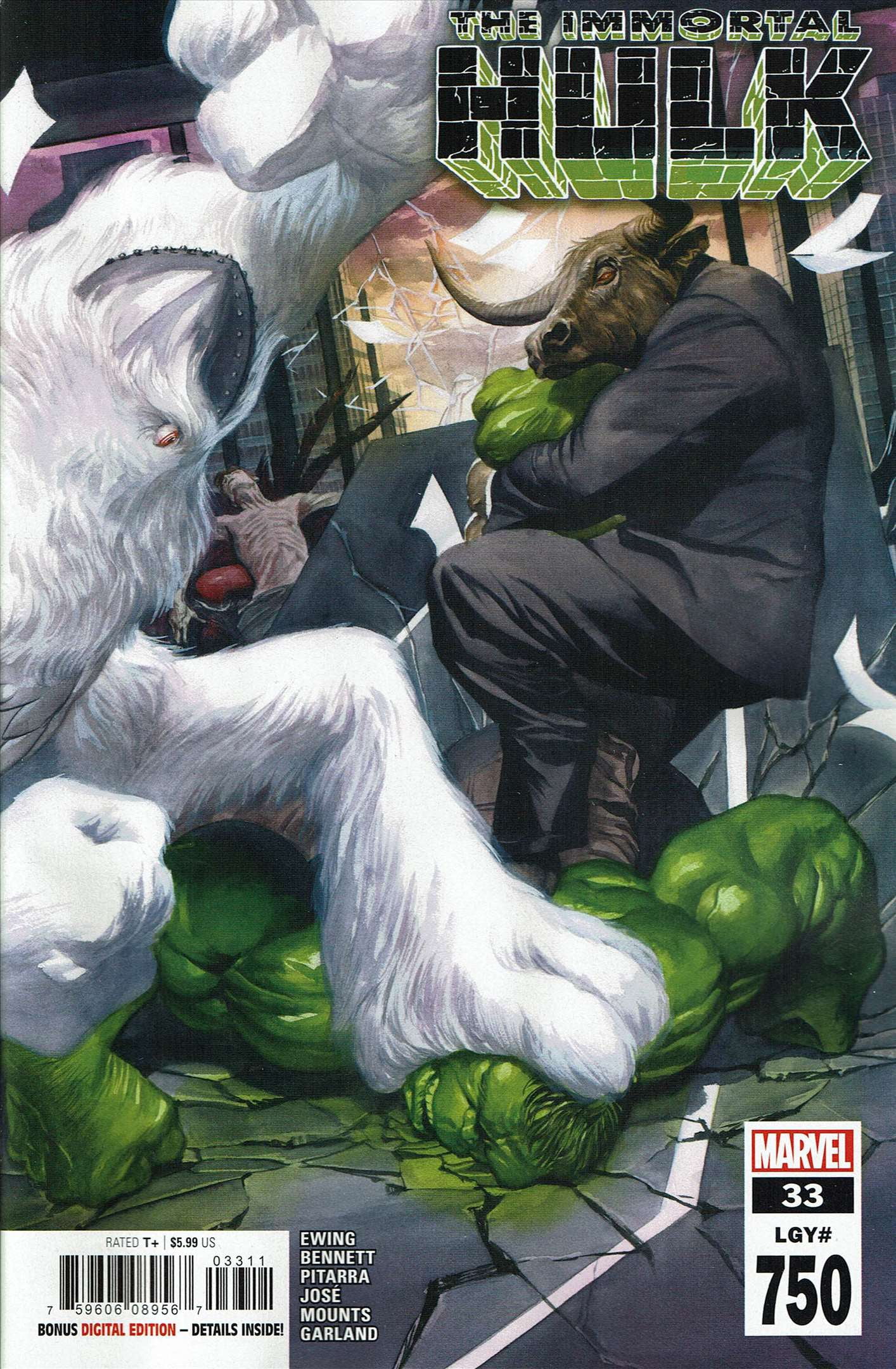 Cover of Immortal Hulk #33