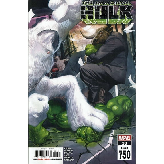 Immortal Hulk #33 VF ; Marvel Comic Book