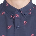 thumbnail image 4 of Visive Mens Big And Tall Short Sleeve Button Shirt, Printed Shrimp Shirts, 4 of 8