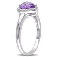 thumbnail image 3 of Everly Women's Amethyst Sterling Silver Ring, 3 of 7