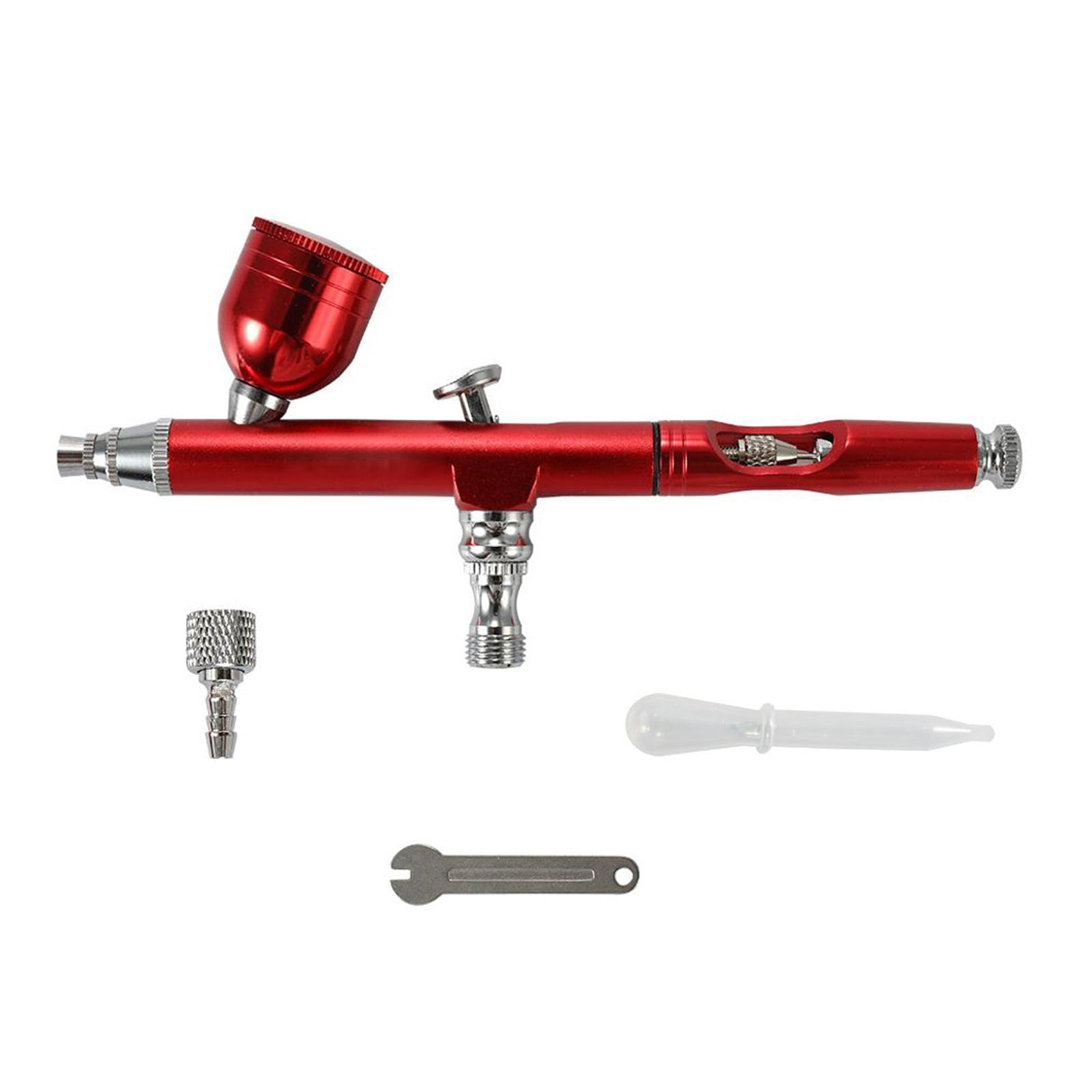 0.3mm Nozzle Art Paint Airbrush With 11pcs Cleaning Tools Artificial Decorating For Dual Action Feed Brushes Spray Gun ,User-Friendly Design