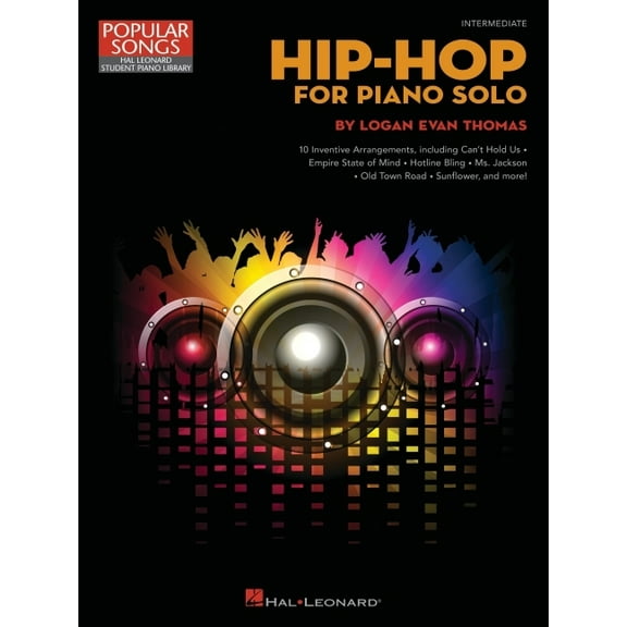 Hip-Hop for Piano Solo: Intermediate-Level Piano Solos, (Paperback)