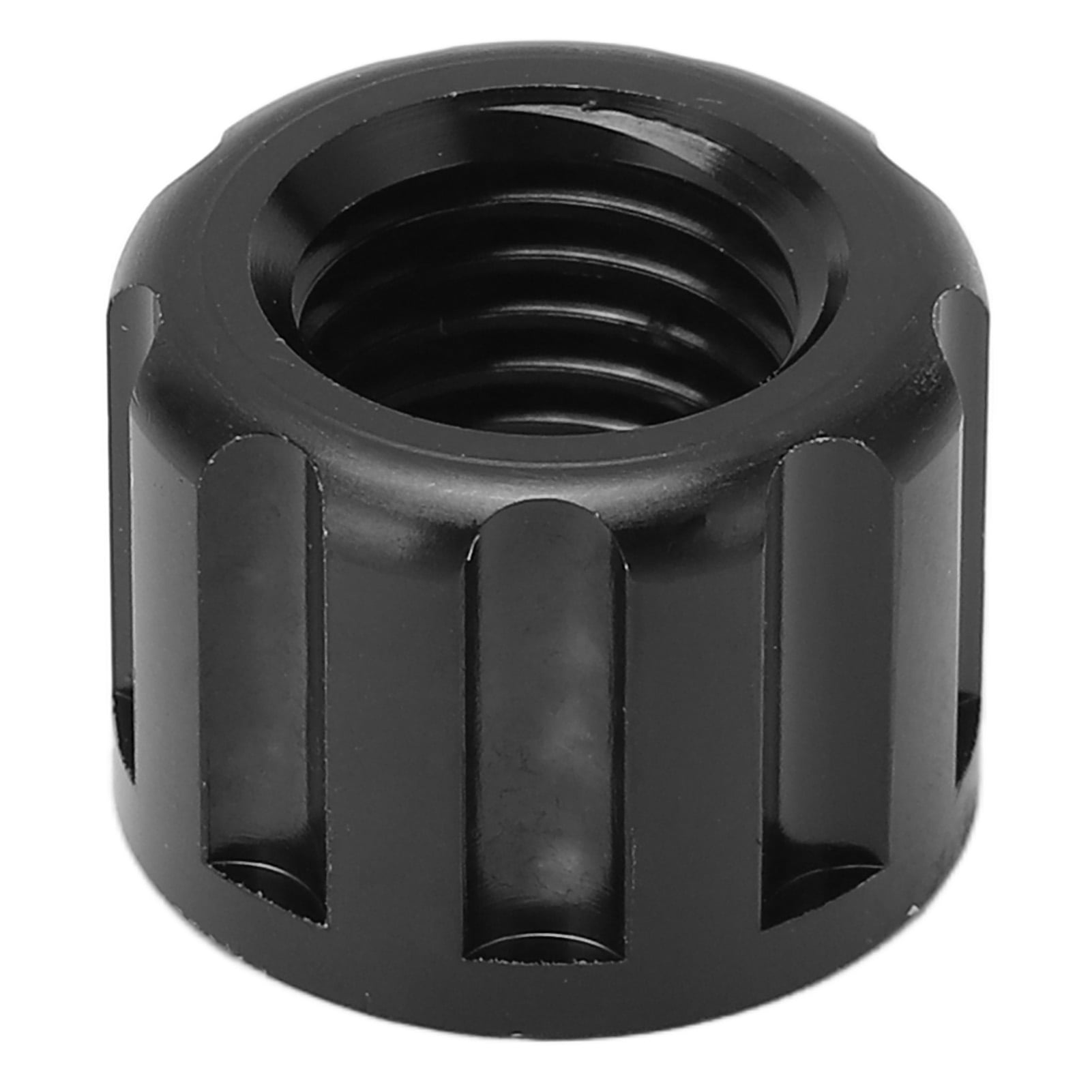 Bike Hubs Tube Shaft Nut, M12 X 1.5mm Tread Easy Assembly Bicycle Thru Axle Nut Aluminum Alloy  For Bicycle