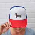 thumbnail image 6 of CafePress - Wild Dachshund - Adjustable Unisex Printed Trucker Hat with Mesh Back, 6 of 10