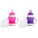 thumbnail image 2 of Munchkin 2 piezas suave transición Trainer Cup, 4 onzas, rosa / púrpura, 2 of 3