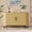 Natural Oak: 47.2", variant on Tomnk Woo 54.3" Buffet Cabinet with Storage, Tambour Doors, Adjustable Shelves, Multifunctional Sideboard Console for Living Room, Dining Room, Kitchen