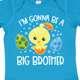 thumbnail image 4 of Inktastic Easter I'm Gonna Be a Big Brother with Green and Blue Eggs Boys Baby Bodysuit, 4 of 5