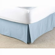 Canopy Simply Solids Bed Skirt, Sky Blue