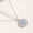 Style 2, variant on Square Zircon Pendant Necklace For Women