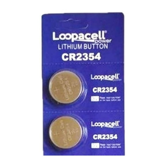 2 New LOOPACELL CR2354 2354 CR 2354 3V Lithium Coin Cell Batteries