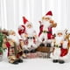 thumbnail image 5 of Adornos de Papá Noel de pie Moyic Adorno de Regalo de vacaciones Muñeca de Navidad, 5 of 6