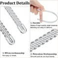 thumbnail image 6 of 30Pcs 24cm x 10mm Spiral Steel Boning Precut Corset Boning Stays Metal Boning Modeling Sticks for Corset Bodice Gown Dresses Bustle Shapewear Support Accessories Costumes DIY Sewing Crafts, 6 of 9