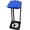 Blue, variant on Portable Trash Bag Holder – Collapsible 13-Gallon Garbage Bin for Indoor/Outdoor Use, Camping, Recycling, and Parties – Durable Plastic Trash Can by General Outdoors (Red)