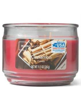 Mainstays 11.5 Ounce Cinnamon Scented Candle