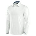 thumbnail image 2 of Men's J. Palmer White Seattle Seahawks Man-In-Motion Long Sleeve Button-Up Dress Shirt, 2 of 6
